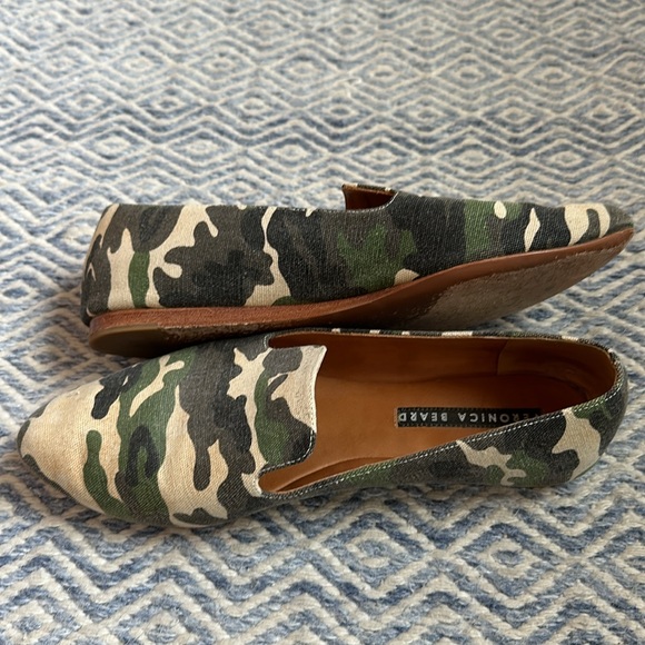 Veronica Beard Canvas Camo Loafers - Picture 4 of 7